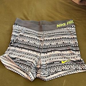 Nike Pro spandex shorts